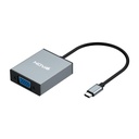 Adaptador Nova Faa301cv001c USB-C a VGA 0.15m - Plateado