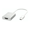 Adaptador Nova Faa341ch001c USB-C a HDMI 0.15m - Blanco