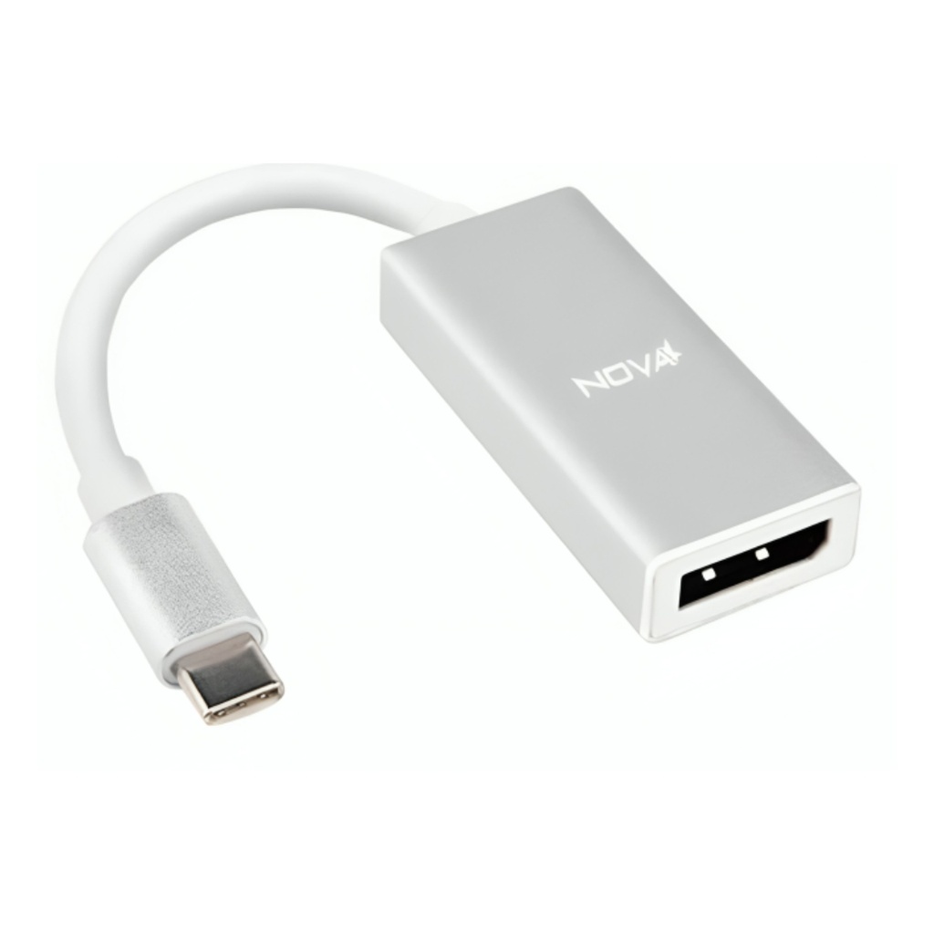 [AC1042] Adaptador Nova Faa351cd001c USB-C a Display Port 0.15m - Blanco