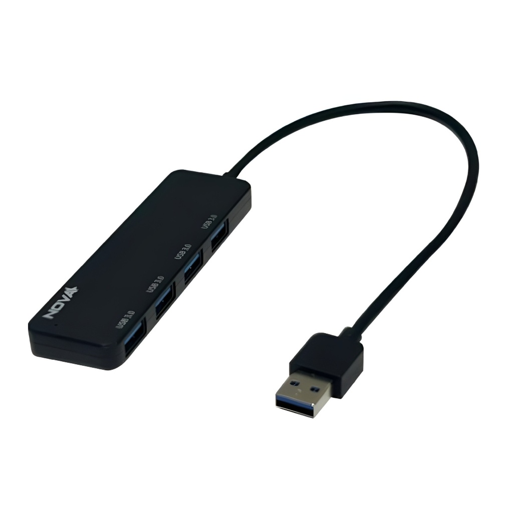 [AC10022] Hub Nova 4 Puertos USB-A 3.0 5Gbps Compacto