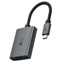 Adaptador USB-C TP Link Ua430c(un) 1 Puerto Sd y 1 Puerto Micro Sd 3.0 5 Gbps - Negro