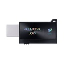 HD Solido Externo 512GB Adata SC730 USB 3.2 Gen 2 Tipo C/a 600 Mb/s 600 Mb/s SC730-512G-CACTI - Negro