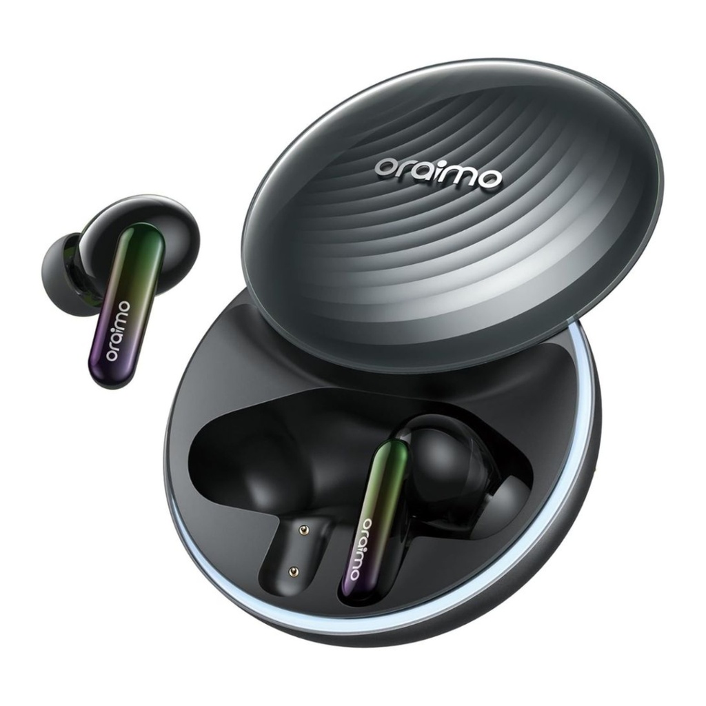 [PF1047] Audifono Oraimo Spacebuds Hybrid Inalámbrico Bluetooth IPX4 OTW-630 - Gris