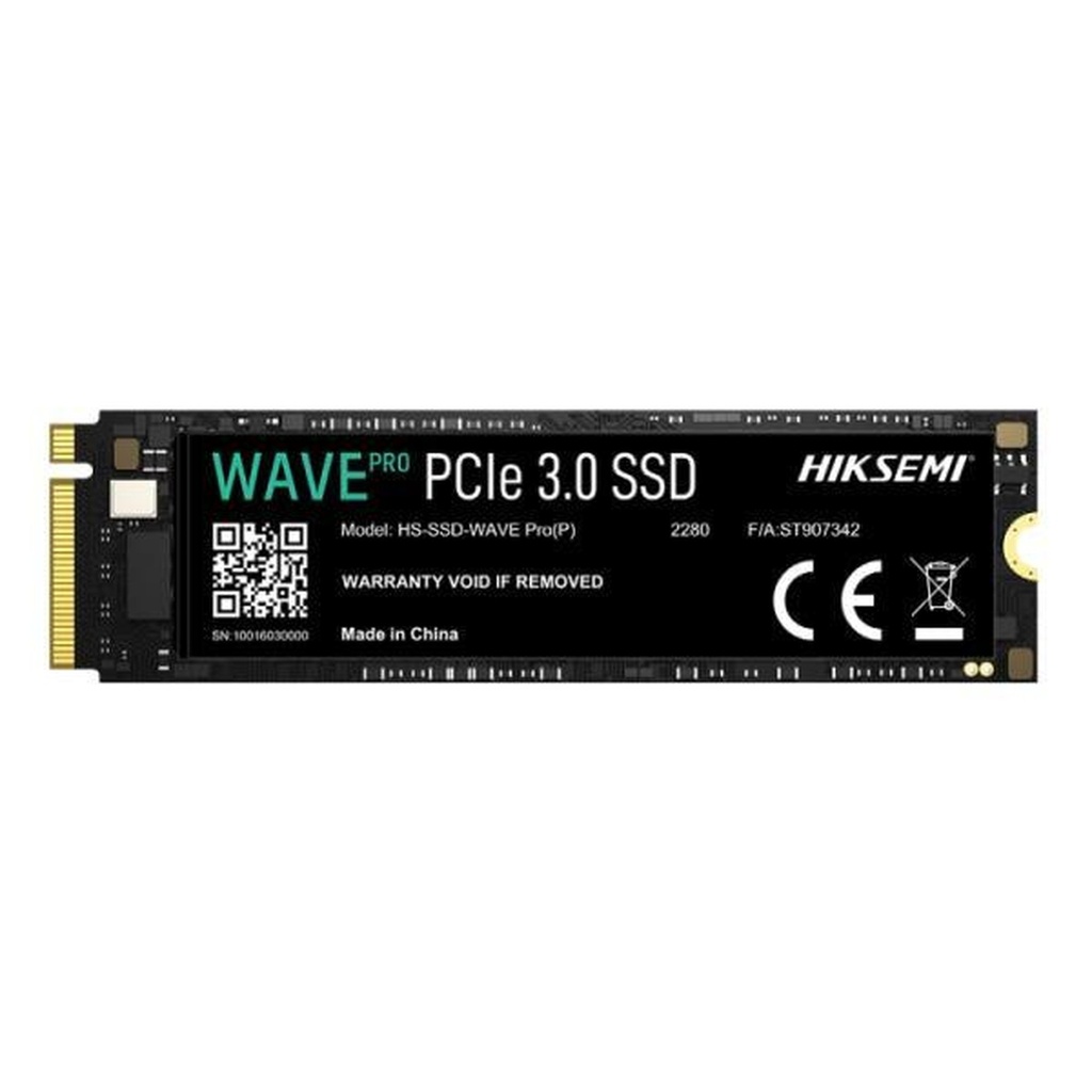 [AM4039] HD Interno Solido 2TB Hiksemi Wave Pro(p) M.2 2280 Pcie GEN3 X4 3520mb/s / 3120mb/s HS-SSD-WAVE Pro(p) 2048G - Negro