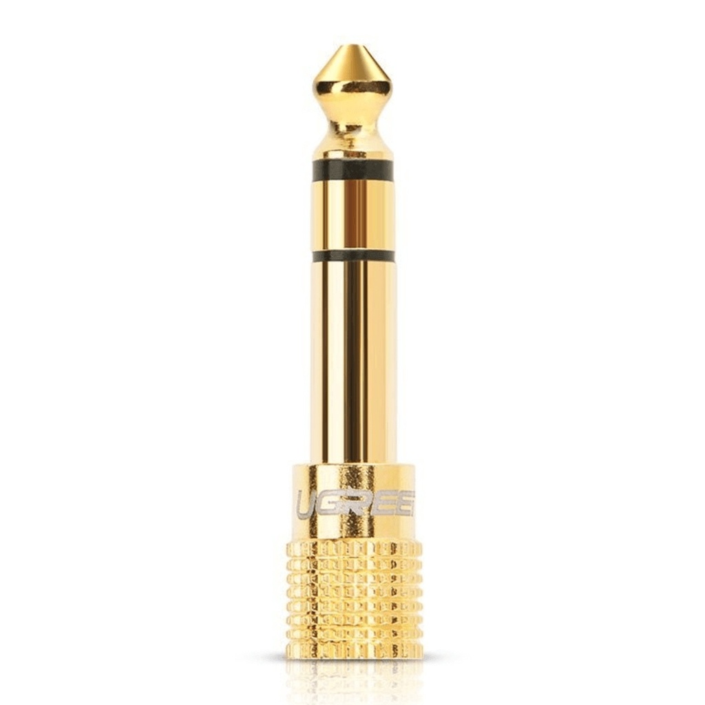 Adaptador de Audio Ugreen 20503 6.5mm a 3.5mm - Dorado
