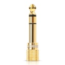 Adaptador de Audio Ugreen 20503 6.5mm a 3.5mm - Dorado
