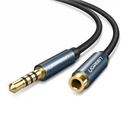 Cable 3.5mm a 3.5mm Ugreen AV118 2M 40675 - Negro