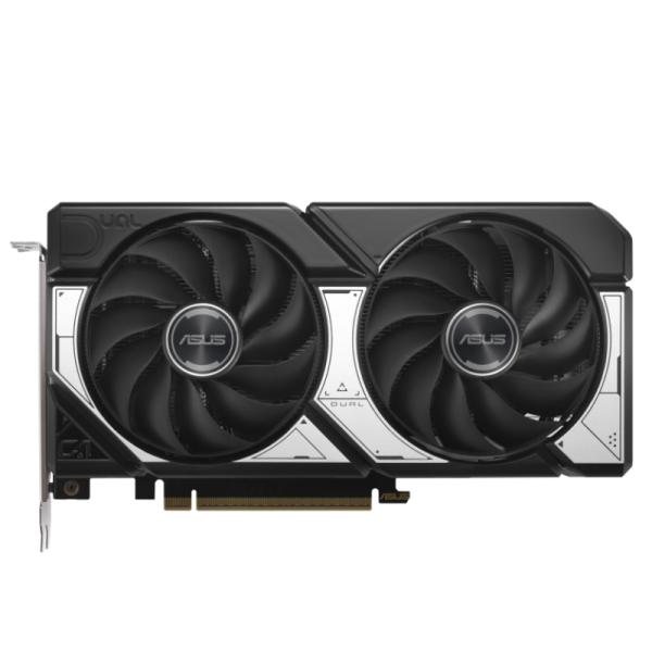 Tarjeta de Video Asus DUAL-RTX5060TI-O8G Geforce Rtx 5060 Ti 8GB GDDR7 Oc Edition 2602MHZ 90YV0MP2-M0AA00 - Negro/plateado
