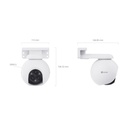 Cámara de Seguridad Ezviz H80F Multi 2K WIFI Ai Lentes 2.8/6/12mm Ir 30M Audio 2 Vías 303103464 - Blanco