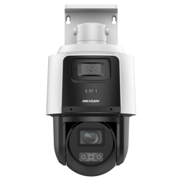 [SG2054] Camara Ptz Hikvision Ds-2se3c404mwg-e/14(2.8mm)(o-std) (e) 4MP + 4MP Tandem Vu 4X Poe Enfoque Auto / Manual y SEMI-AUTO 40M Ir IP66 327001436 - Blanco