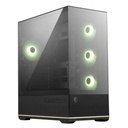 Case RGB Msi Mag Pano 110R Pz Mid Tower Ventiladores 4 de 120MM con Vidrio Frontal y Lateral 306-7G28R21-JA4 - Negro