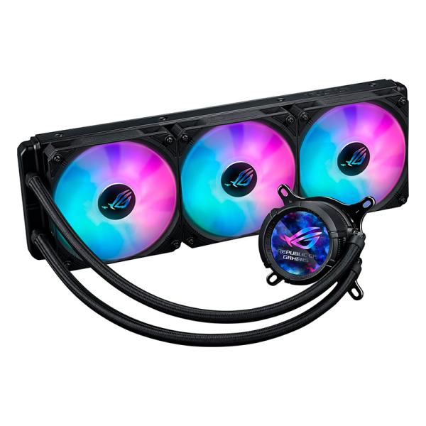 [CP4054] Enfriamiento Liquido RGB Asus Rog Strix Lc III 360 Argb LCD Aio 360MM 90RC00W1-M0UAY0 - Negro
