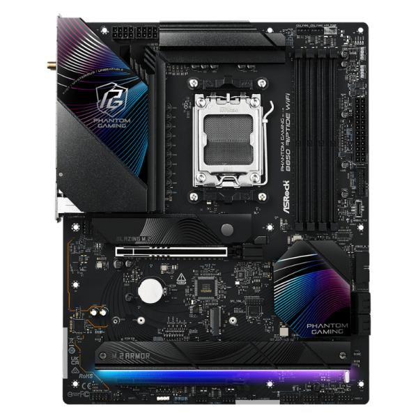 [CP8131] Tarjeta Madre Asrock B850 Riptide WIFI AM5 Atx DDR5 - Negro
