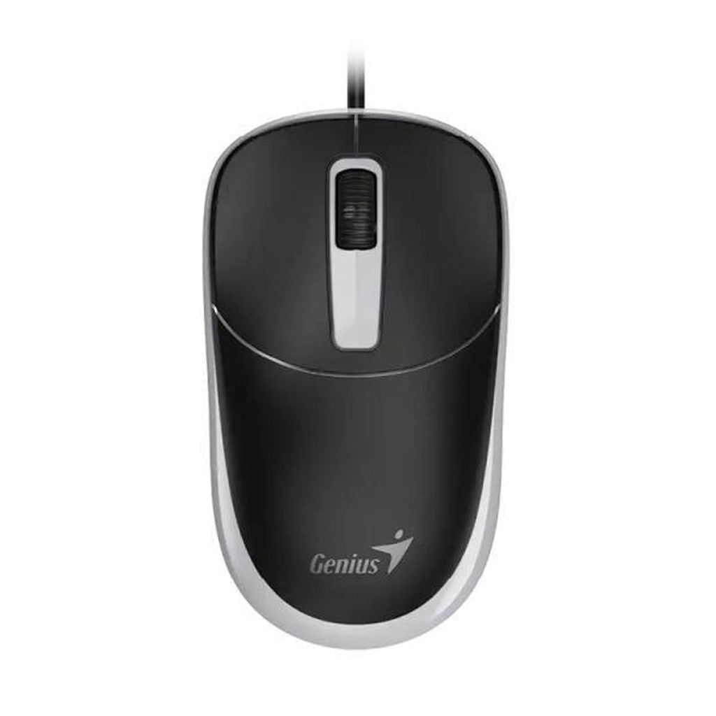 [PF5052] Mouse Genius DX-123 Alambrico USB-C 1200DPI 31010033403 - Negro/gris
