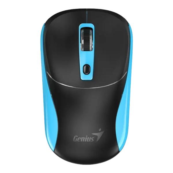 [PF5054] Mouse Genius NX-7123 Inalambrico con Receptor 1200DPI 31030043401 - Negro/azul