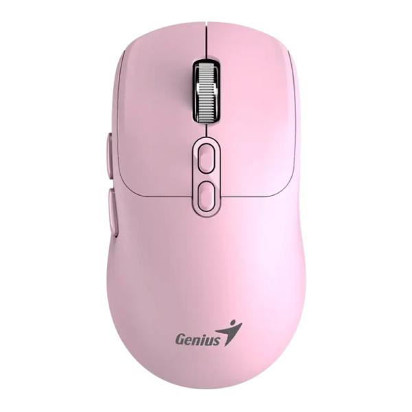 [PF5066] Mouse Genius NX-8080S Inalambrico (bluetooth / 2.4ghz) 1600DPI 31030042403 - Rosado