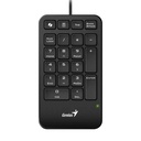 Teclado Genius Numpad 125 Membrana Alambrico USB-C 31300019401 - Negro