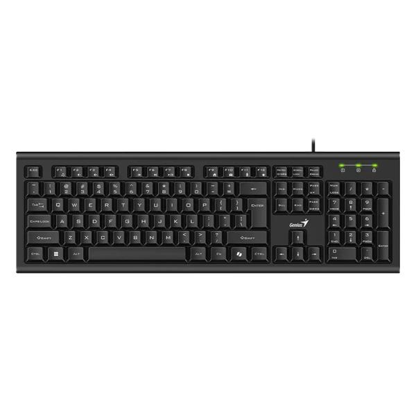 [PF7072] Teclado Genius KB-113 Membrana Alámbrico USB Español 31300018401 - Negro