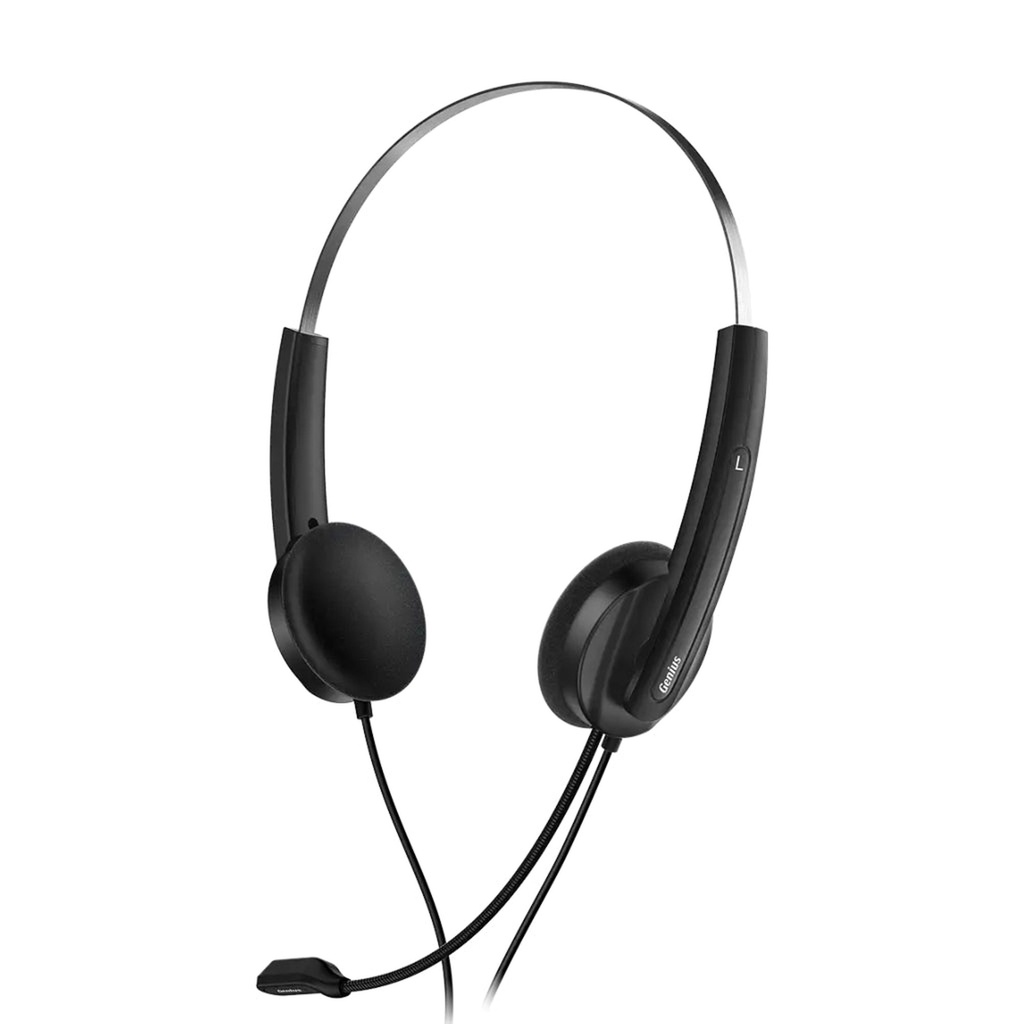 [PF4035] Headset Genius RS2 HS-220U Alambrico USB-C 2.4m 31710032401 - Negro