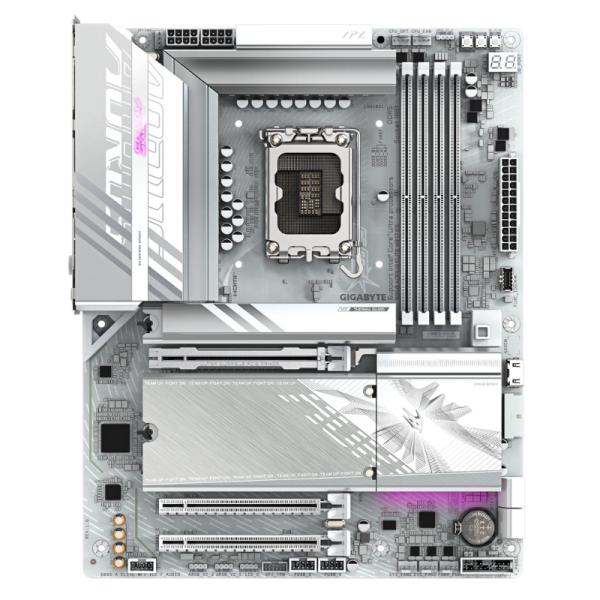 [CP8134] Tarjeta Madre Gigabyte B860 a Elite WF7 Ice LGA1851 Atx DDR5 - Blanco/plateado