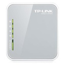 Router TP Link TL-MR3020 2.4 Ghz 150 Mbps 3g/4g USB Dongle Modo Ap Tl-mr3020(eu) - Gris/blanco