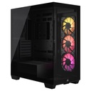 Case Corsair 3500X Argb Mid Tower Ventiladores 3 de 120MM con Vidrio Lateral y Frontal CC-9011278-WW - Negro