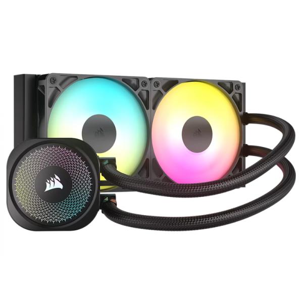 [CP4060] Enfriamiento Liquido Corsair Nautilus 240 Rs Argb Aio 240MM CW-9060092-WW - Negro