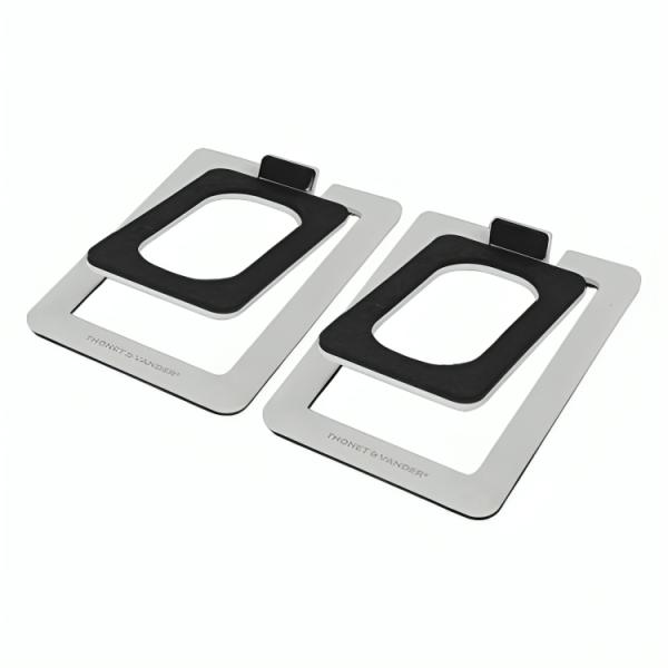 [AC12029] Soporte para Parlante Thonet & Vander Ziel 150 X 165 Mm Capacidad de 2.8kg Antideslizante y Antivibracion HK096-03679 - Blanco