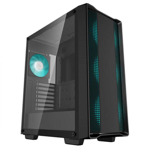 [CP3171] Case RGB Deepcool CC560 V2 Mid Tower Ventiladores 4 de 120MM con Vidrio Lateral y Malla Frontal R-CC560-BKGAA4-G-2 - Negro