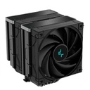 Enfriamiento de Aire Deepcool AK620 Zero Dark Lga2066/am5 2x120mm Fdb R-AK620-BKNNMT-G-1 - Negro