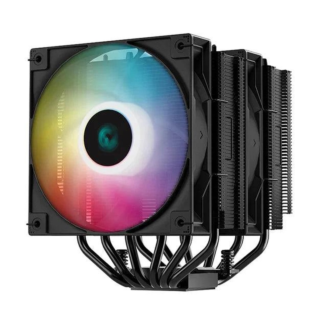 [CP2013] Enfriamiento de Aire RGB Deepcool AG620 Argb Lga2066/am5 2x120mm Hidráulico R-AG620-BKANMN-G-1 - Negro