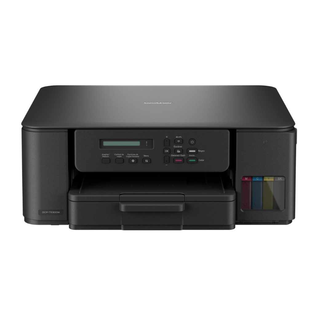 [IM2016] Impresora Brother DCPT530DW Tanque de Tinta 3 en 1 WI-FI / Airprint / Mopria / Wireless Direct / USB 2.0-duplex Automático - Negro