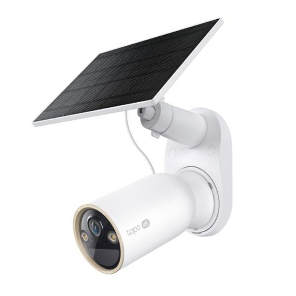 [SG6002] Cámara de Seguridad TP Link Tapo C460 Kit(eu) Starlight Ai WIFI Audio 2 Vías IP66 con Panel Solar - Blanco