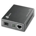 Adaptador Convertidor TP Link Mc220l(un) Omada Gigabit Sfp RJ45 10/100/1000mbps (e) - Negro