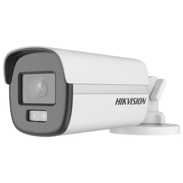 [SG2069] Camara Bullet Análoga Hikvision Ds-2ce12df0t-f(2.8mm)(o-std) (e) 2 Mp F1.0 Color 24/7 Luz Blanca Hasta 40 M IP67 300512600 - Blanco