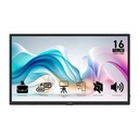 Monitor Msi PRO MP165 E6 15.6" Plano 1920 X 1080 60HZ IPS 9S6-3PE50M-004 - Negro