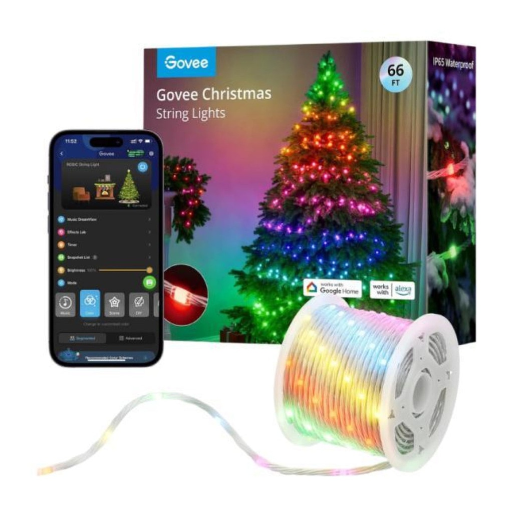 [SH2021] Luces Navideñas Govee H70c21d1 20M LED RGB Inteligentes