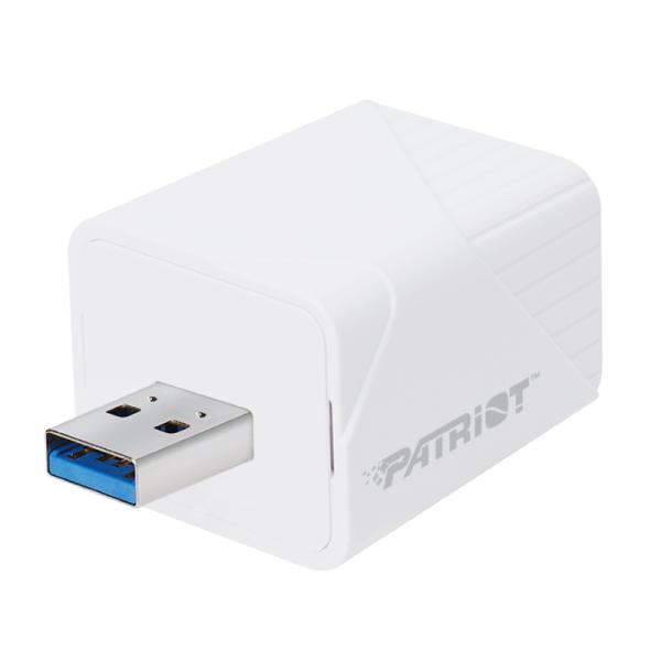[AM9020] Memoria USB 256GB Patriot Iluxe Cube USB-A 3.2 Gen 1 Pi256gcuw30a - Blanco