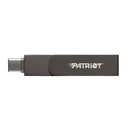 Memoria USB 512GB Patriot Iluxe Stick USB-C 3.2 Gen 1 Pi512gskm30cl - Gris Oscuro