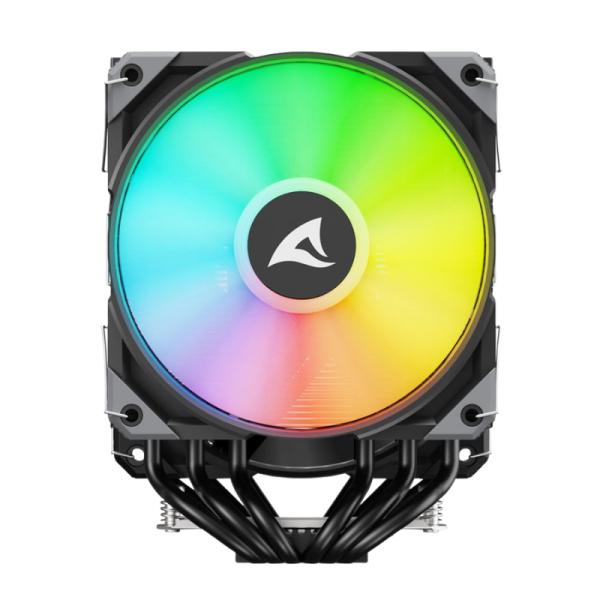 [CP2021] Enfriamiento de Aire RGB Sharkoon A60 Am5/lga1851 2x120mm 4044951042050 - Negro