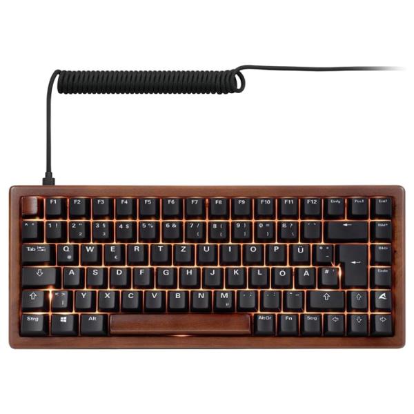 [PF7086] Teclado Gaming RGB Sharkoon Skiller SGK50 S3 Wood Pbt Mecánico Alámbrico USB Español 4044951042715 - Negro