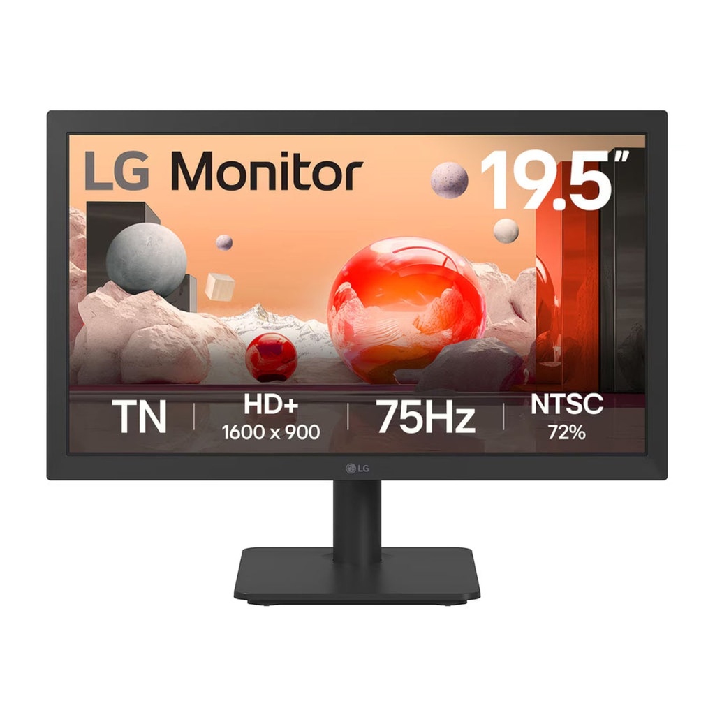 [DV1110] Monitor LG 20U401A-B 19.5" Plano 1600 X 900 75HZ Tn AMD Freesync HDMI y D-SUB - Negro
