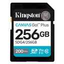 Kingston Canvas Go Plus 256GB SDXC Tarjeta Memoria Para Cámaras 4K