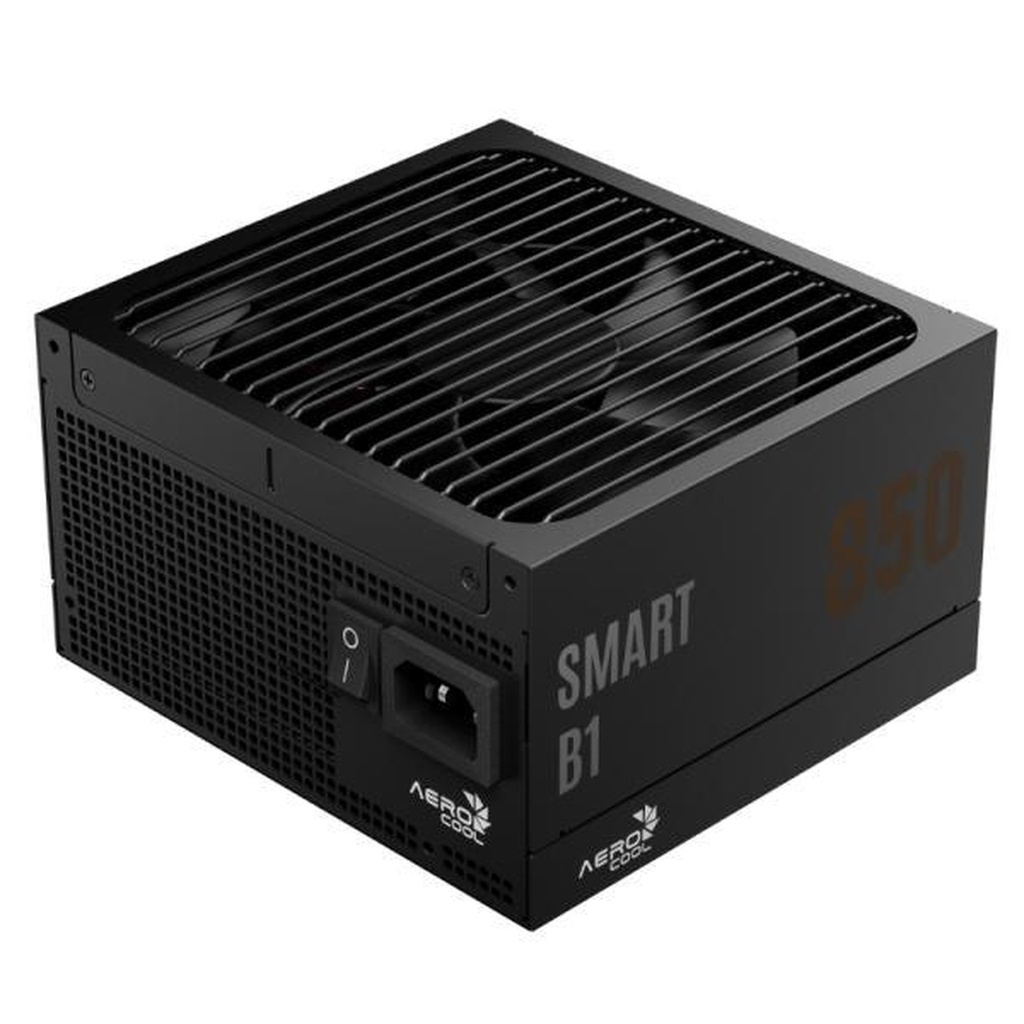[CP5065] Fuente de Poder Aerocool Smart B1 850W 80 Plus Bronze No Modular Atx Acpb-sr85fuc.71 - Negro