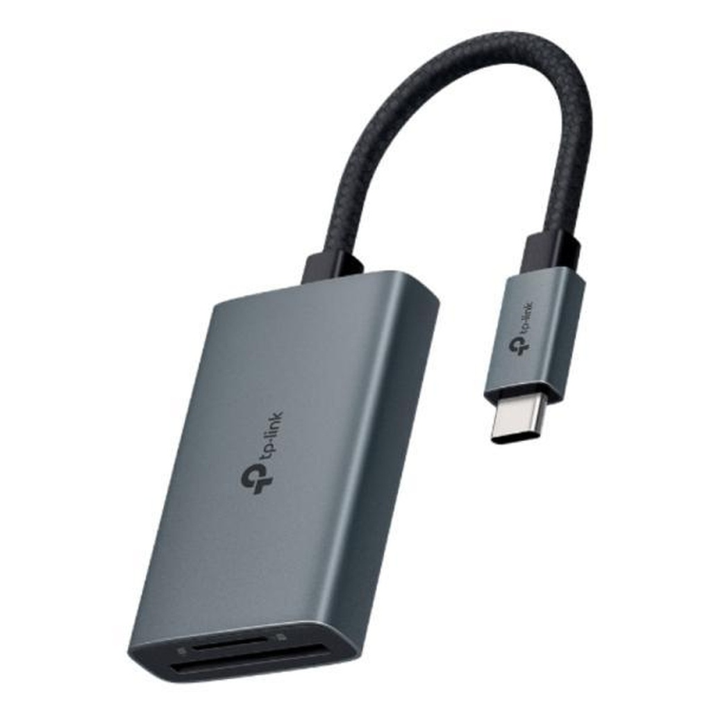 [AC5007] Lector de Tarjetas TP Link UA440C USB-C 3.0 / Sd / Micro Sd UHS-II 312 Mb/s / 5 Gbps - Gris
