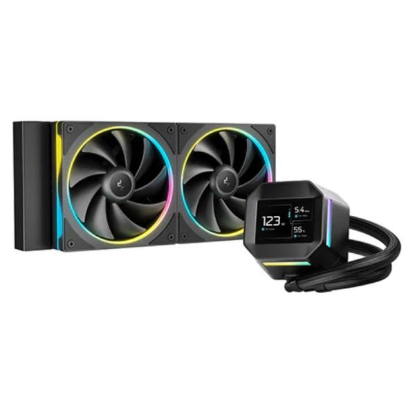 [CP4088] Enfriamiento Liquido RGB Deepcool LM240 Aio 240MM Lga1851/am5 R-LM240-BKDMMC-1 - Negro