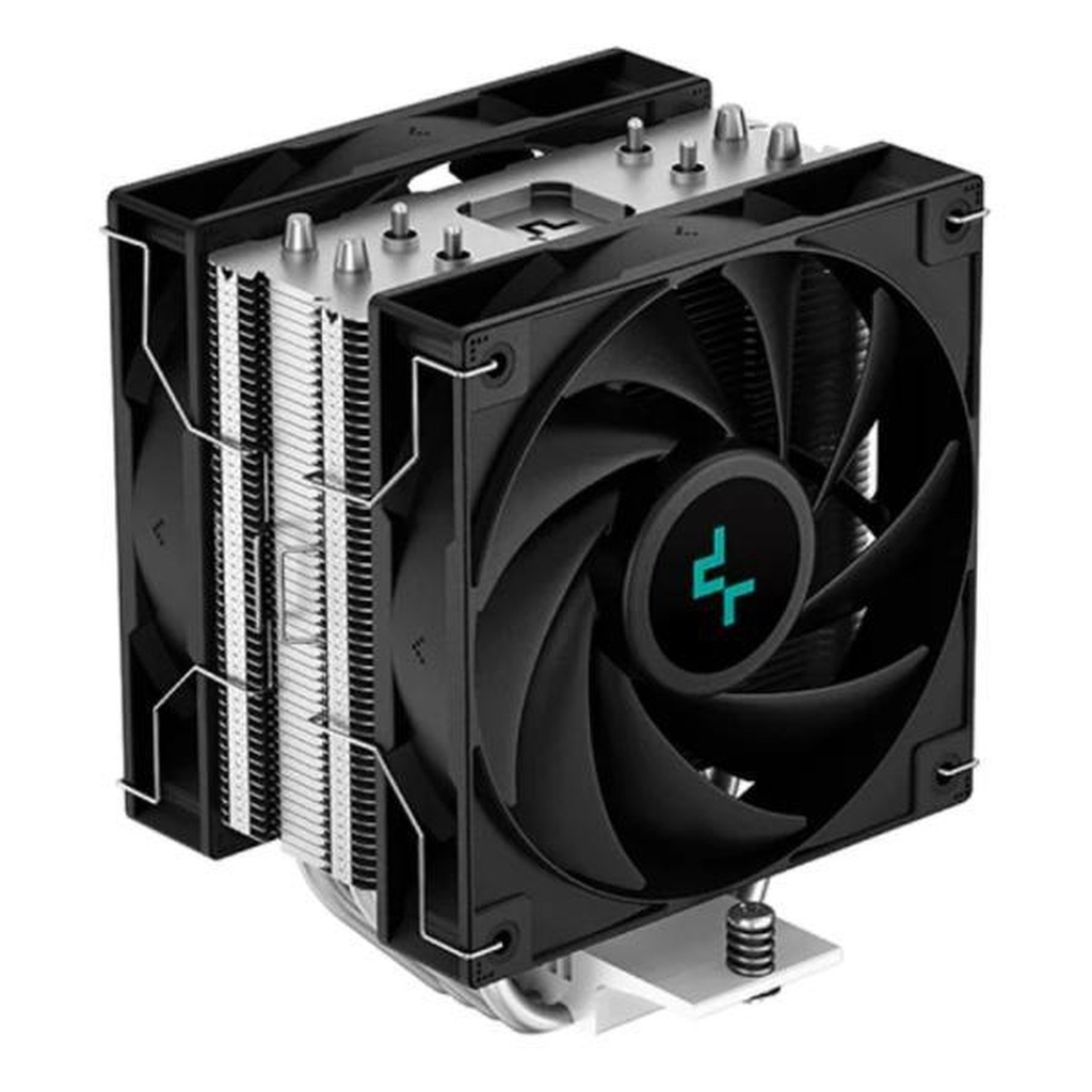 [CP1037] Enfriamiento de Aire Deepcool AG400 Plus Lga1851/am5 1×pwm 120MM R-AG400-BKNNMD-G - Negro
