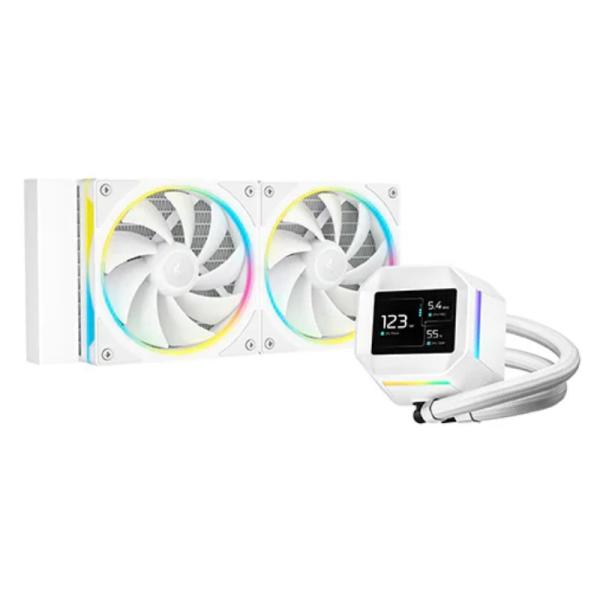 [CP4089] Enfriamiento Liquido RGB Deepcool LM240 Wh 240MM R-LM240-WHDMMC-1 - Blanco