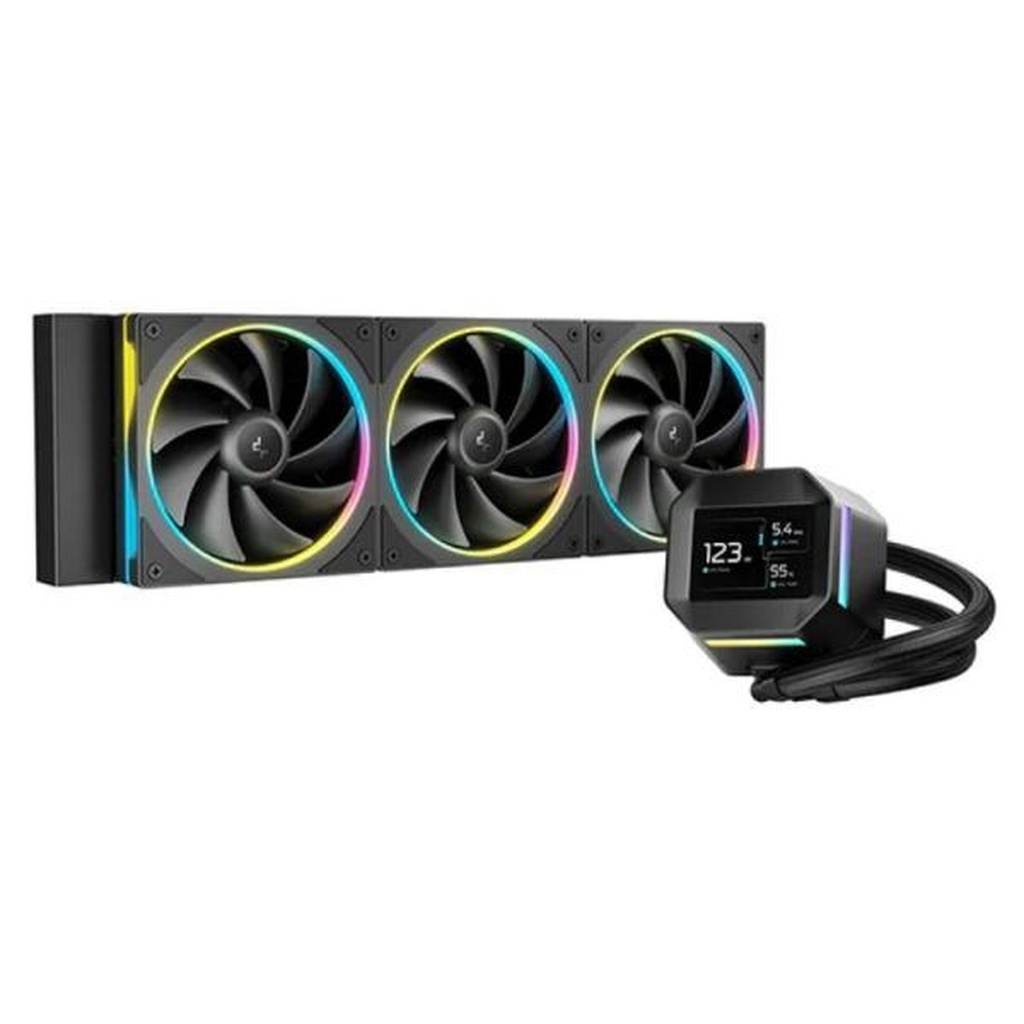 [CP4090] Enfriamiento Liquido RGB Deepcool LM360 360MM R-LM360-BKDMMC-1 - Negro