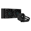 Enfriamiento Liquido Deepcool LS520S Zero Dark 240MM R-LS520-BKNNMM-G-1 - Negro